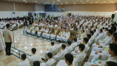 مأرب مركز الرضوان يحتفل بتخريج 48 حافظًا للقرآن الكريم